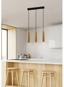 Lampadario su filo TUBO 3xGU10/25W/230V