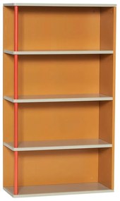 Libreria a parete arancione in legno di frassino 60x109 cm Apollo - Hübsch