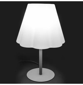 Lampada Abbey Bianco Grigio 23 W E27 220 V 39 x 39 x 60 cm