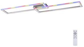 Leuchten Direkt 14635-55 - Plafoniera LED RGB dimmerabile FELIX 34,5W/230V