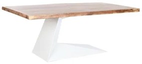 Tavolo da Pranzo DKD Home Decor Metallo Legno di acacia 200 x 100 x 76 cm