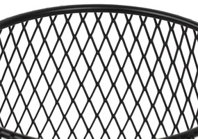 Lampada da tavolo di design nera con legno - Bosk