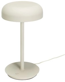 Lampada da tavolo dimmerabile a LED color crema (altezza 37 cm) Velo - Hübsch