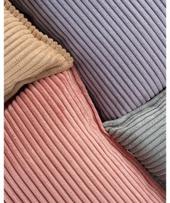 Cuscino per divano da bambini rosa con rivestimento in velluto a coste Bolster – Wigiwama