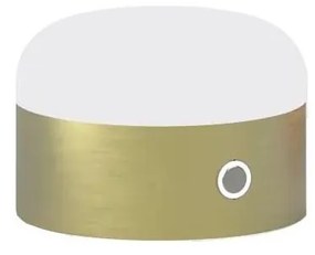 Ideal Lux - Lampada da tavolo LED touch MIGNON LED/5W/5V Ø10 cm CRI 90 ottone