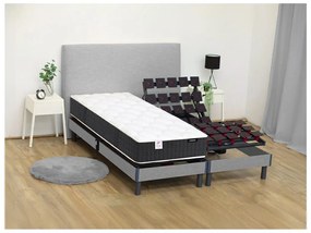 Materasso relax 70 x 190 cm molle insacchettate e memory foam sp. 24 cm - PAROX II di YSMÉE