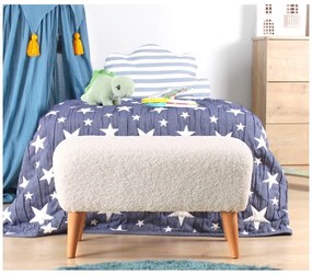 Pouf bianco per bambini Moouv - Artie