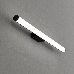 Lampada da parete nera, lunghezza 90 cm Caspio - SULION