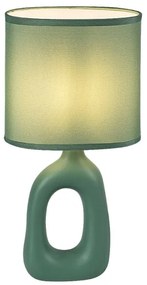 Rabalux 74071 - Lampada da tavolo SYLIRA 1xE14/40W/230V verde