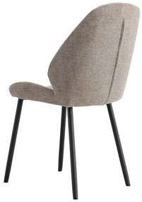 Sedie da pranzo grigie in set di 2 Monte Carlo - House Nordic