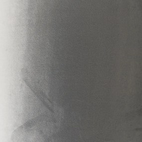 Paralume in velluto grigio 50/50/25