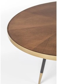 Tavolo da pranzo con piano in frassino 90x180 cm Denise - White Label