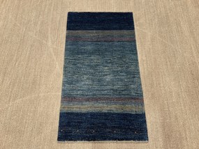 Loribaft Tappeto persiano 150 x 80 Blu (Iran) Annodato A Mano