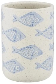 WENKO 24310100 - Bicchiere da bagno AQUAMARIN 8x11 cm beige