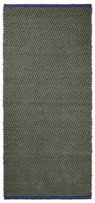 Passatoia verde scuro in iuta 70x150 cm Notes – Mette Ditmer Denmark