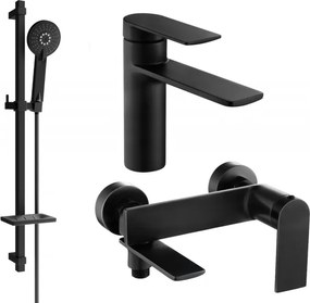 Mexen Zero DQ40 set da bagno, nero - 71103DQ40-70