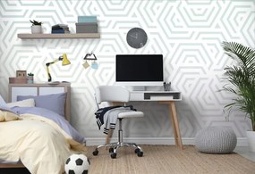 Carta da parati – Motivo ombreggiato trendy