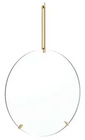 Wall Mirror Ø30 Brass - Moebe