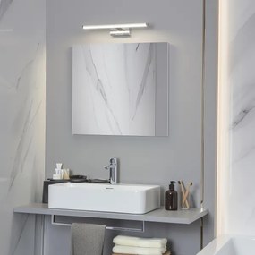 Brilagi - Specchio da bagno con luce LED VESTRA LED/8W/230V 40 cm IP44 cromato