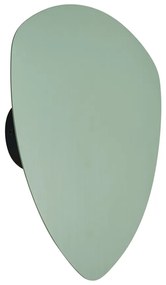Lampada da parete di design verde organico 32cm 2 luci - Pulley