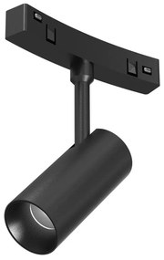 Faretto LED per sistema a binario MAGNETIC TRACK LED/7W/48V 3000K nero