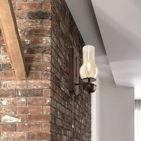 Brilagi - LED Applique COTTAGE 1xE14/40W/230V faggio/marrone