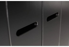 Armadio in pino nero 94x195 cm Connect - WOOOD