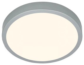 Briloner 3703-014-Plafoniera LED RUNA LED/24W/230V 3000K pr.38 cm argento