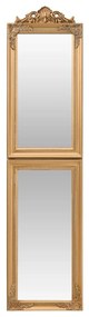 Specchio Autoportante Dorato 40x160 cm