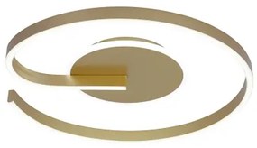 Brilagi - Plafoniera LED dimmerabile SPIRAL LED/56W/230V 3000/4000/6000K+telecomando