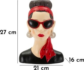 Vaso Donna Hollywood -B- Cm 21X16X27