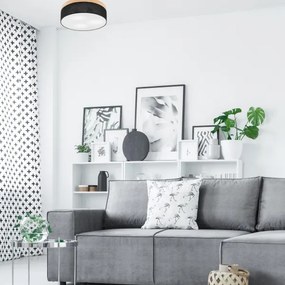 Brilagi - LED Plafoniera BELLADONNA 3xE27/15W/230V nero/pino