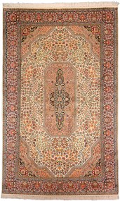 Cashmere Silk Tappeto 250 x 150 Beige (Indian) Annodato A Mano