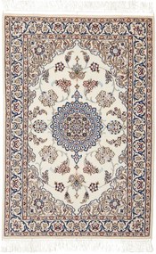 Nain Tappeto 60 x 90 Beige (Iran) Annodato A Mano