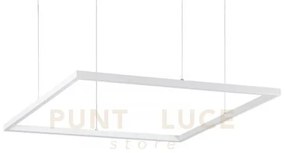 Oracle slim square sospensione led smd on-off 4350 lm 3000 k 44w bi...