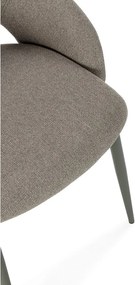 Sedie da pranzo in set verdi in imbottito 2 pz Lia – Marckeric