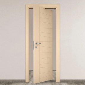 Porta rototraslante Madera beige L 70 x H 210 cm destra