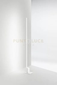 Piantana in metallo colore bianco syncro led 30w cct 3000k 4000k 60...