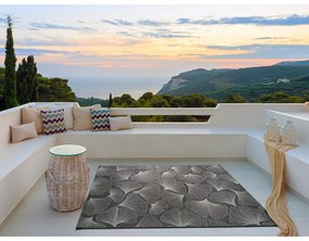 Tappeto per esterni grigio scuro, 80 x 150 cm Tokio - Universal