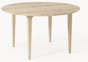 Tavolo rotondo in legno di quercia Archie, varie misure