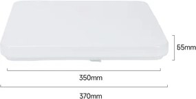 Brilagi - Plafoniera LED MILKY WAY LED/24W/230V 3000K 37x37 cm