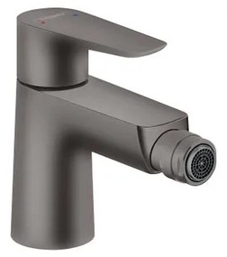 Rubinetto per bidet Talis E HANSGROHE cromo nero spazzolato satinato