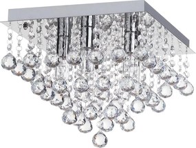 Lampada Di Cristallo Plafoniere APP515-4C Cristal