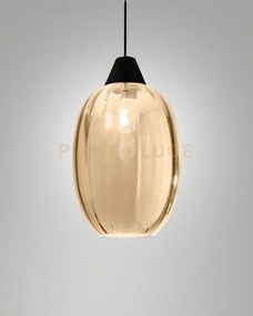 Edison 3519-50-365 vetro cognac completo di cavo x kit luci