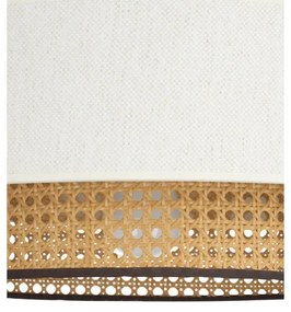 Plafoniera NATIA 1xE27/60W/230V bianco/marrone