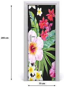 Rivestimento Per Porta Pattern hawaiano 75x205 cm