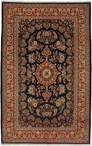 Ghom Tappeto 160 x 250 Marrone (Iran) Annodato A Mano