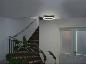 Osram - Plafoniera LED DECOR CIRCLE, 25W/230V, diametro 40 cm, nero/bianco