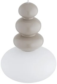 Argon 8819 - Lampadario a sospensione con filo DIEGO 1xGU10/5W/230V bianco/grigio