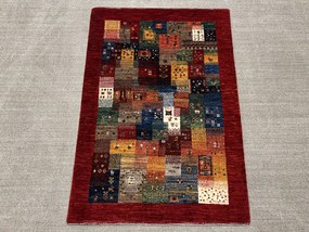 Loribaft Tappeto 90x130 (Iran) Annodato A Mano